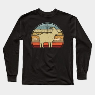 Moutain Goat Sunset Long Sleeve T-Shirt